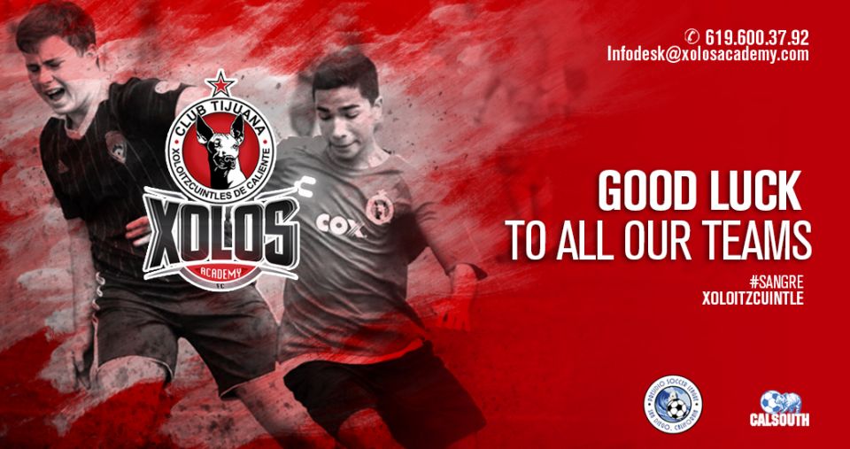 XOLOS ACADEMY TEAMS BEGIN 2018 LEAGUE SEASON